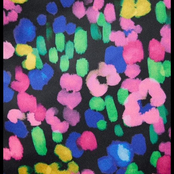 Dynamite satin finish printed bodysuit with one shoulder - Picture 5 of 14